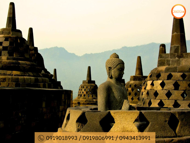 Đền Borobudur mang đến cảm giác an lạc và tĩnh tâm - Du lịch 360Go
